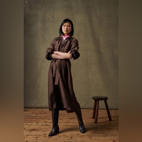 Soeur Sicile Dress in Brown - Picture 1 of 16